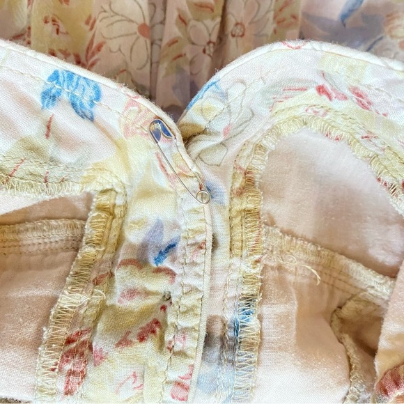 Urban Outfitters Floral Sun Dress Womens Size XS Retro Cottage Vintage Babydoll - Picture 11 of 12
